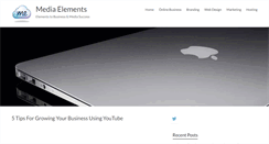 Desktop Screenshot of mediaelements.org